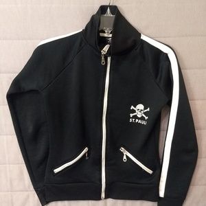 St. Pauli Zippered Sweater Size S